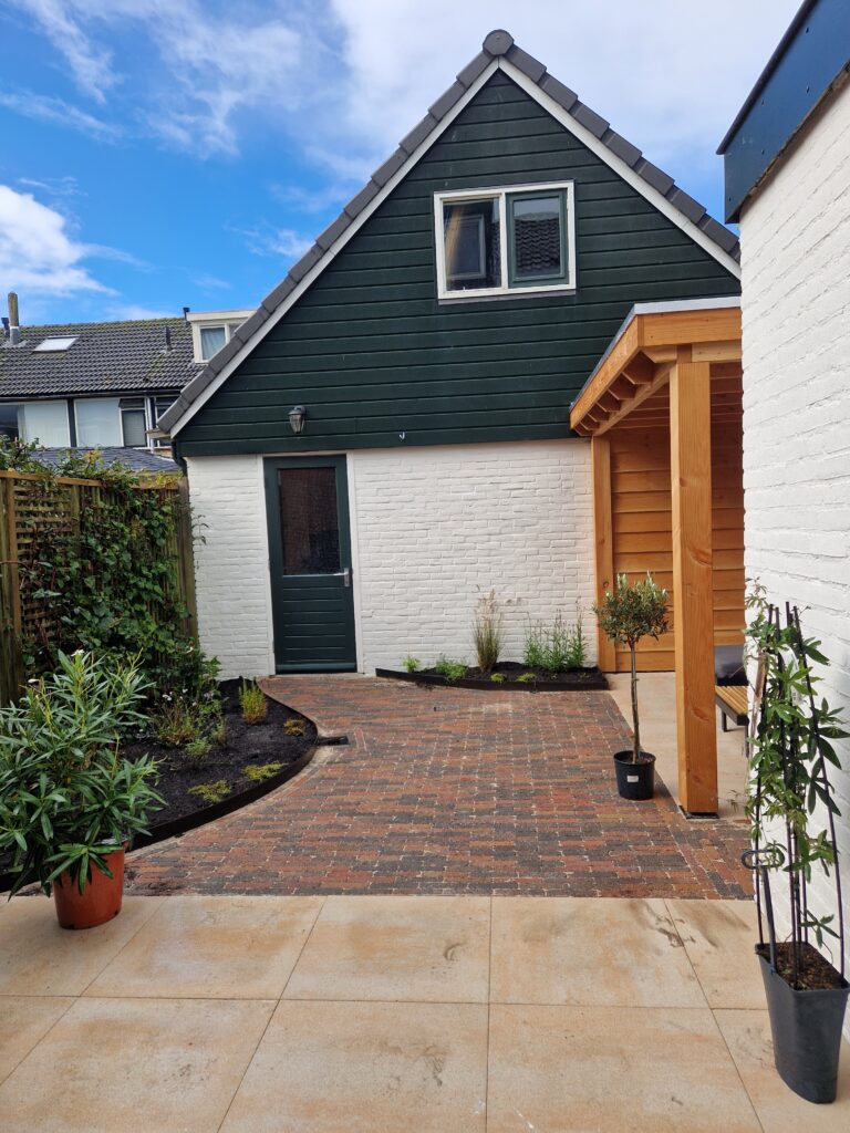 zicht vanaf het terras