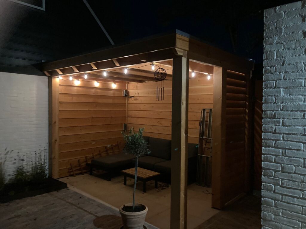 overkapping in de  avond