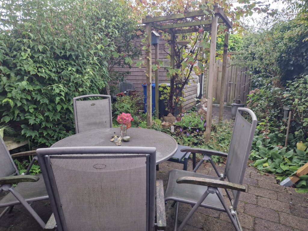 situatie voor tuinadvies