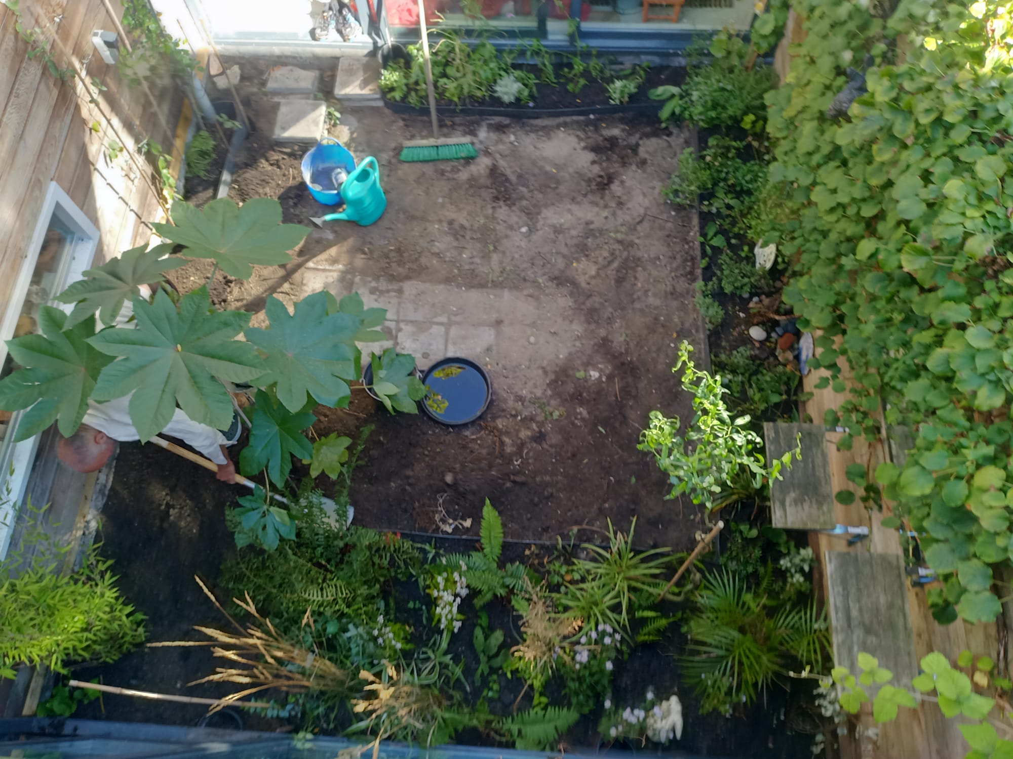 Zicht vanaf het dakterras